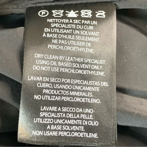 Mackage Finn Leather Moto Men’s Jacket - Picture 11 of 16